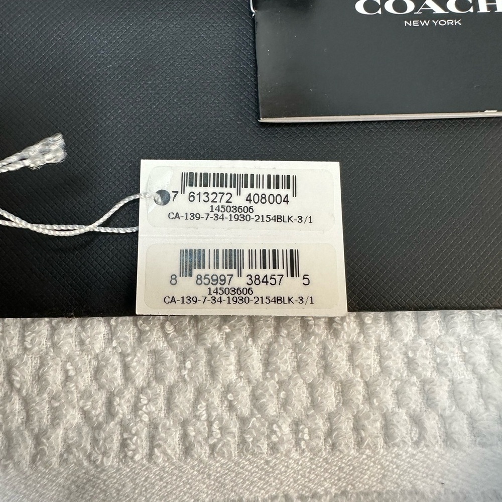NWT Coach Timepiece with Gold Accents - Picture 7 of 8